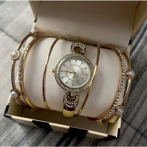 Brand new watch & bracelets set